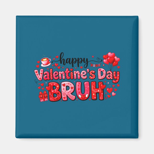 Aimant Joyeuse Saint-Valentin Frangin Drôle de couple de  (Devant)