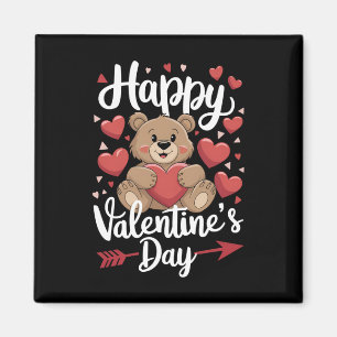 Aimant Joyeuse Saint-Valentin Ours Coeur Mignons Couples