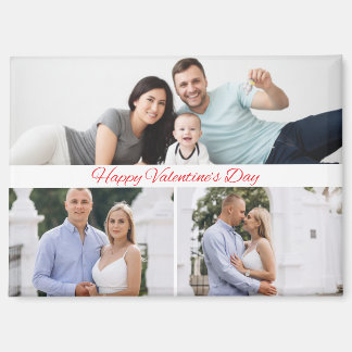 Aimant Joyeuse Saint-Valentin Photo de famille