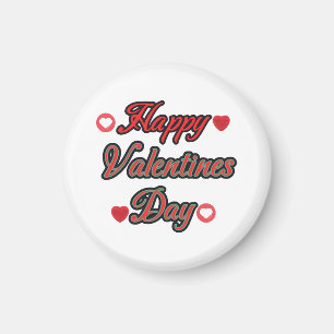 Aimant Joyeuse Saint-Valentin pour le cadeau