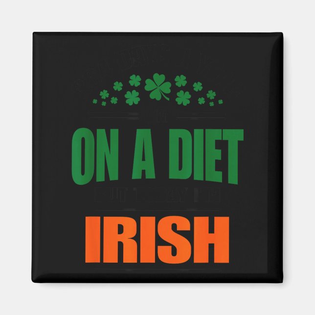 Aimant Joyeuse St Pat Trex Day Dinosaur Tout-Petits St Pa (Devant)
