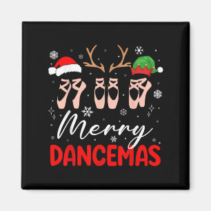 Aimant Joyeuses Dancemas Ballet de Noël Scute Ss Cute Sss