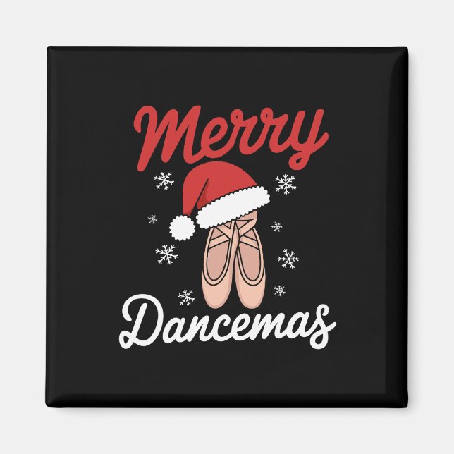 Aimant Joyeuses danses Byllet Dancer Enseignant Noël Dan (Devant)