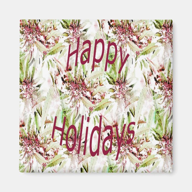 Aimant Joyeuses fêtes..... (Devant)