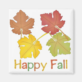 Aimant Joyeuses feuilles d'automne