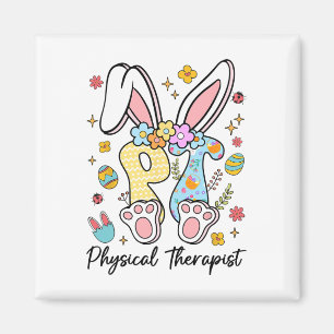 Aimant Joyeuses Pâques Physical Therapy Pt Thérapeute Lap
