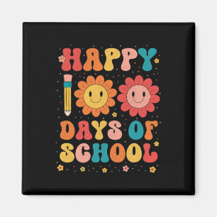 Aimant Joyeux 100 Jours D'Enseignant 100E Jour De Scho