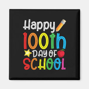 Aimant Joyeux 100ème Jour De L'École 100 Jours De L'Ensei