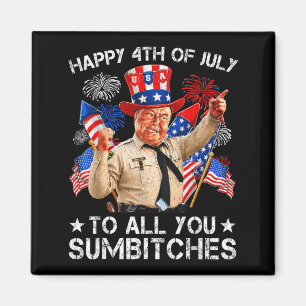 Aimant Joyeux 4 juillet à mes folles amies patriotes