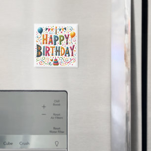Aimant Joyeux Anniversaire