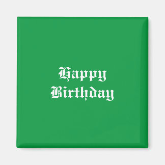 Aimant Joyeux anniversaire