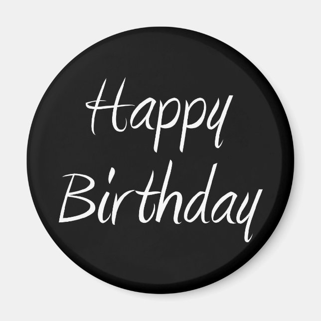 Aimant Joyeux anniversaire (Devant)