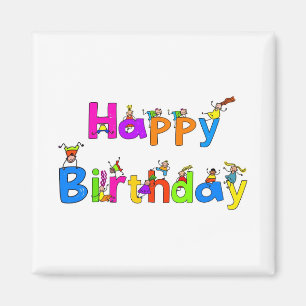 Aimant Joyeux anniversaire