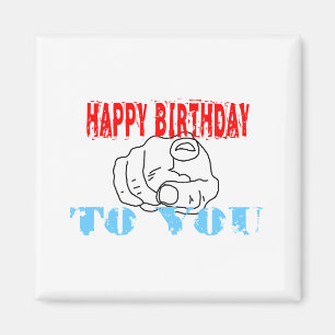 Aimant Joyeux Anniversaire Pour Vous
