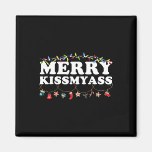 Aimant Joyeux Bisous Mes Guirlandes De Noël Cadeau De Noë