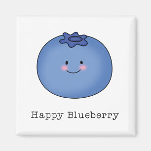 Aimant Joyeux Blueberry