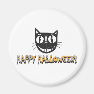 Aimant Joyeux chat d'Halloween