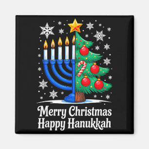 Aimant Joyeux Chrismukkah Joyeux Noël Hanukkah Correspond