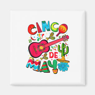 Aimant Joyeux Cinco De Mayo Hommes Femmes Enfants 5 De Ma