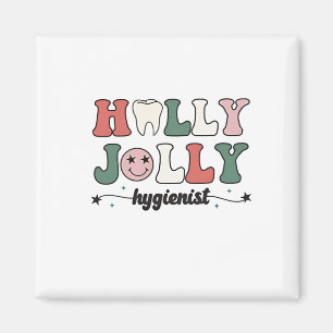 Aimant Joyeux et Hygiéniste dentaire dentiste Noël Père N