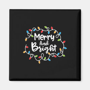 Aimant Joyeux Et Lumineux Père Noël Noël Lumières Pajam