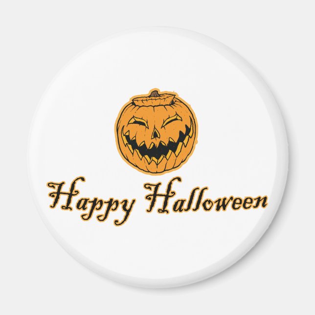 Aimant Joyeux Halloween (Devant)