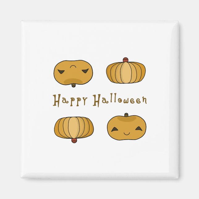 Aimant Joyeux Halloween (Devant)