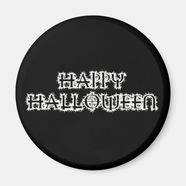Aimant Joyeux Halloween (Devant)