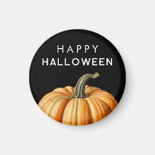 Aimant Joyeux Halloween avec grosse citrouille