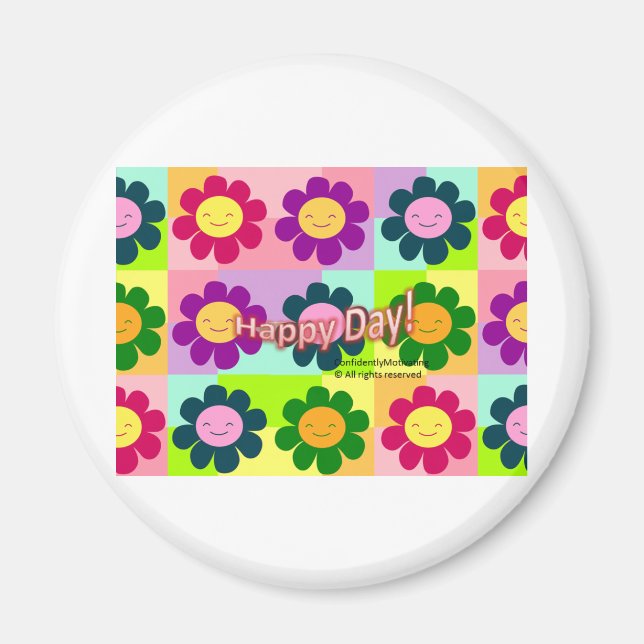 Aimant Joyeux Jour ! (Devant)