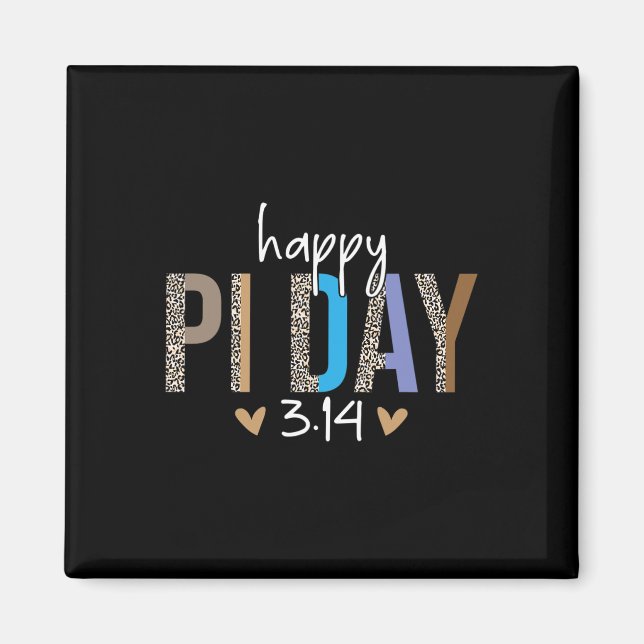 Aimant Joyeux Jour de Pi Mathématiques enseignant de math (Devant)