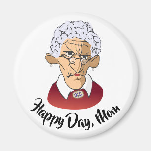Aimant Joyeux Jour, Humour de la Fête des mères