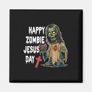 Aimant Joyeux Jour Jésus Zombie Squelette Horreur Christ