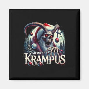 Aimant Joyeux Krampus Krampus Arrive En Ville Horreur Noë