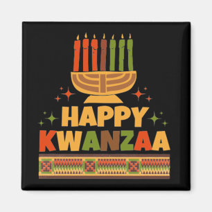 Aimant Joyeux Kwanzaa