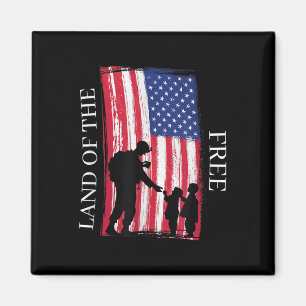 Aimant Joyeux Mémorial Vétérans Terrain De La Liberté
