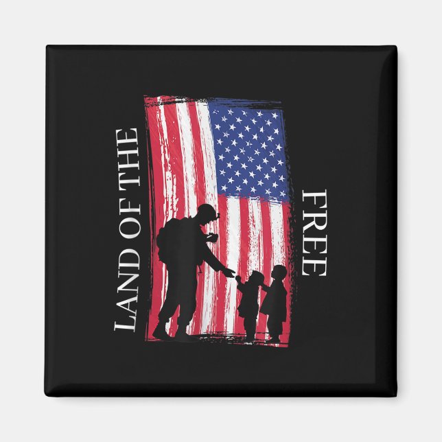 Aimant Joyeux Mémorial Vétérans Terrain De La Liberté (Devant)