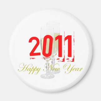 Aimant Joyeux Modèle du nouvel an