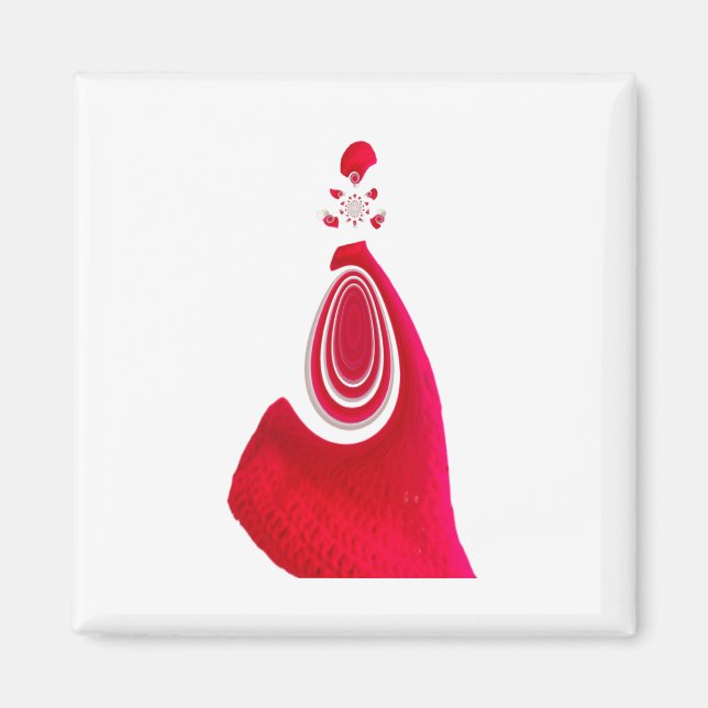 Aimant Joyeux Noël Bonne maison de vacances pour Noël (Devant)