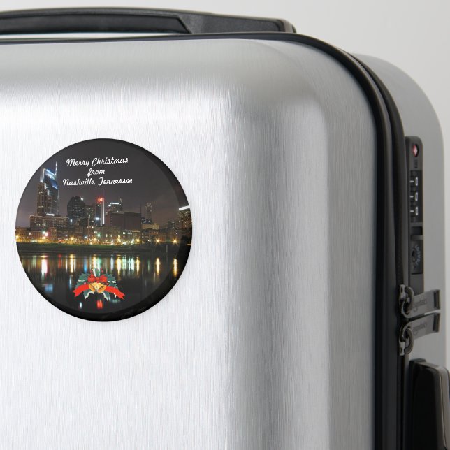 Aimant Joyeux Noël de Nashville (In Situ (Bagages))