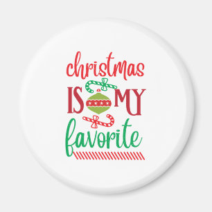 Aimant Joyeux Noël de Noël est mon préféré