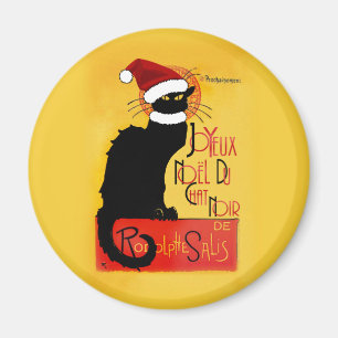 Aimant Joyeux Noël Du Conversation Noir