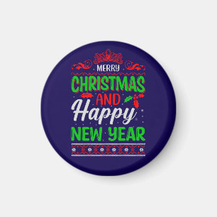 Aimant Joyeux Noël Et Joyeux Nouvel An-61064