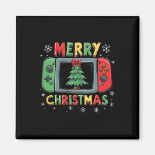 Aimant Joyeux Noël Hommes Garçons Enfants Jeu Joueur Noël