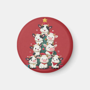 Aimant Joyeux Noël Moo