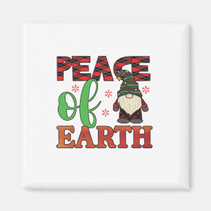 Aimant Joyeux Noël Paix de la Terre