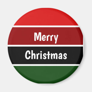 Aimant Joyeux Noël Rouge Et Vert Ballons De Golf