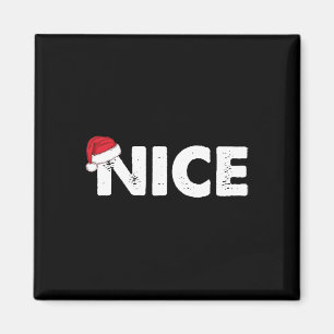 Aimant Joyeux ou méchant Noël assorti