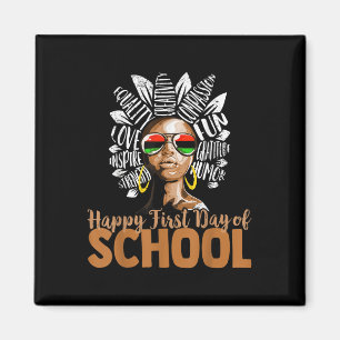 Aimant Joyeux premier jour d'école enseignant