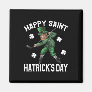 Aimant Joyeux Saint Hatricks Day St Patrick's Day Hockey 